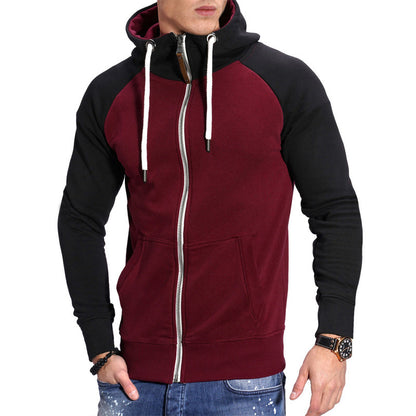 Colorblock Casual Cardigan Pullover für Herren