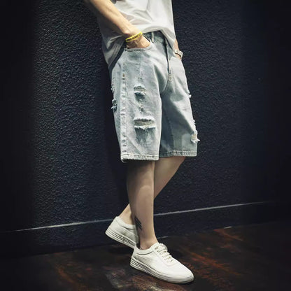 Stylisch Gerissene Jeans