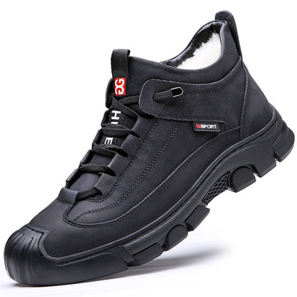 Kalt-Rutschfeste warme Samt Stiefel