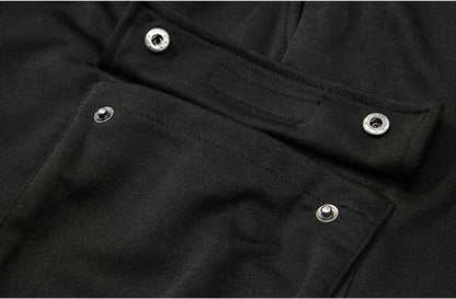 Kontrastnähte lässige Shorts