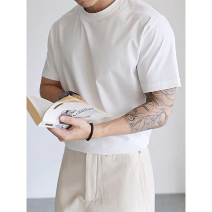 Slim-Fit Kurzarm Für Herren Mit Kleinem Kragen