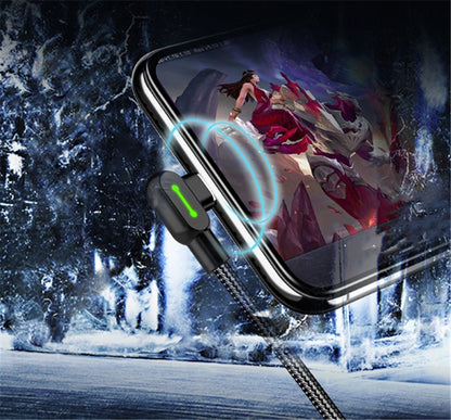 TYPE-C Ladekabel Android Micro Ellbow Datenkabel