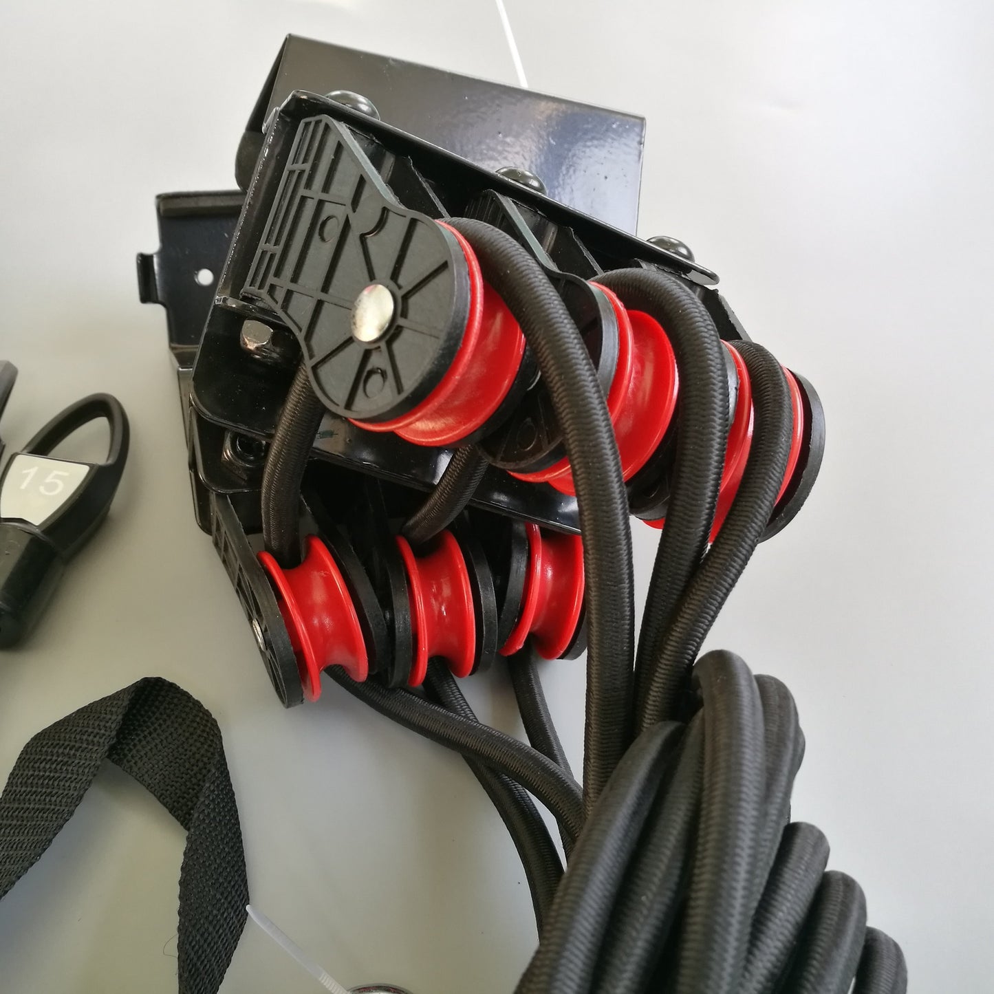 Fitness-Fitness-Widerstands-Seil-Zug-Trainingsband An Der Tür