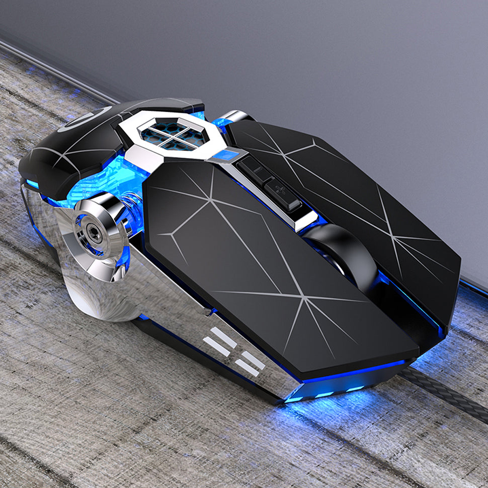 Gaming Maus im Transforma-Stil