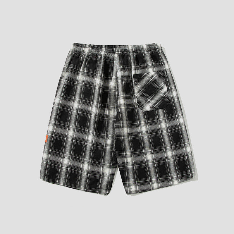 Schwarz-Weiße Shorts