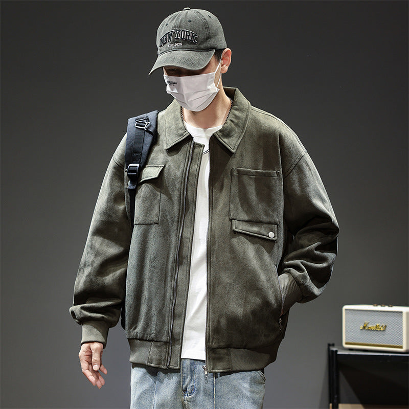 Herren-Reversjacke Lässige Oberbekleidung