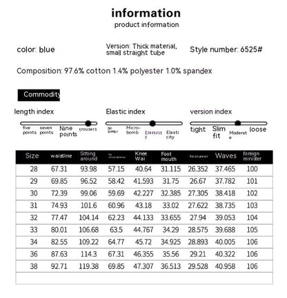 Neue zerrissene Stretch Slim Fit