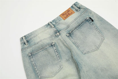 Amerikanische Retro gewaschene Jeans