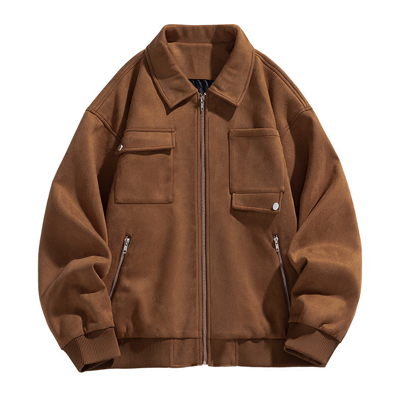 Herren-Reversjacke Lässige Oberbekleidung