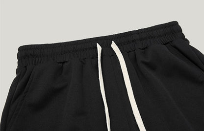 Kontrastnähte lässige Shorts