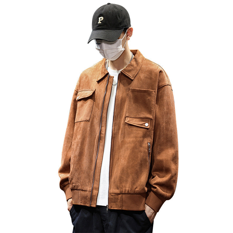 Herren-Reversjacke Lässige Oberbekleidung