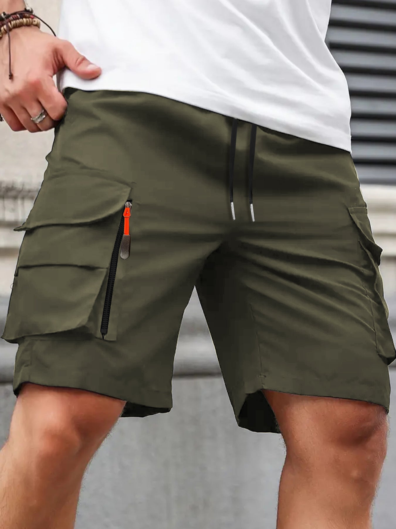 Cargo Shorts Sommer Loose Sport Shorts Herren Leichtgewichtler
