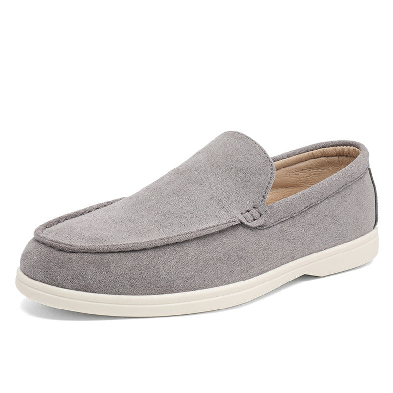 Slip-on Suede Loafers Shoe Cover Lazy Feet