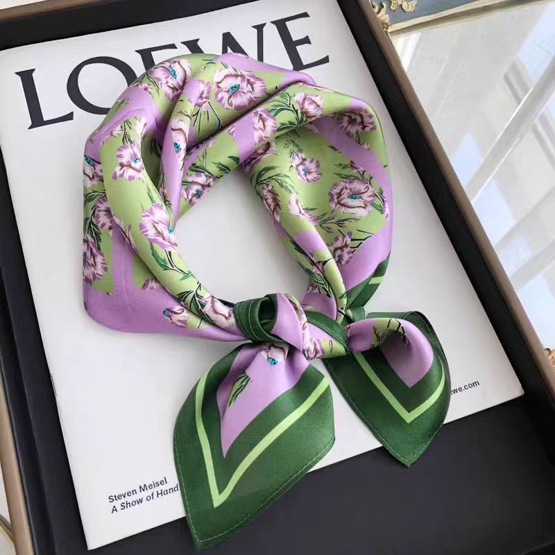 High-end Ladies' Small Square Handkerchief