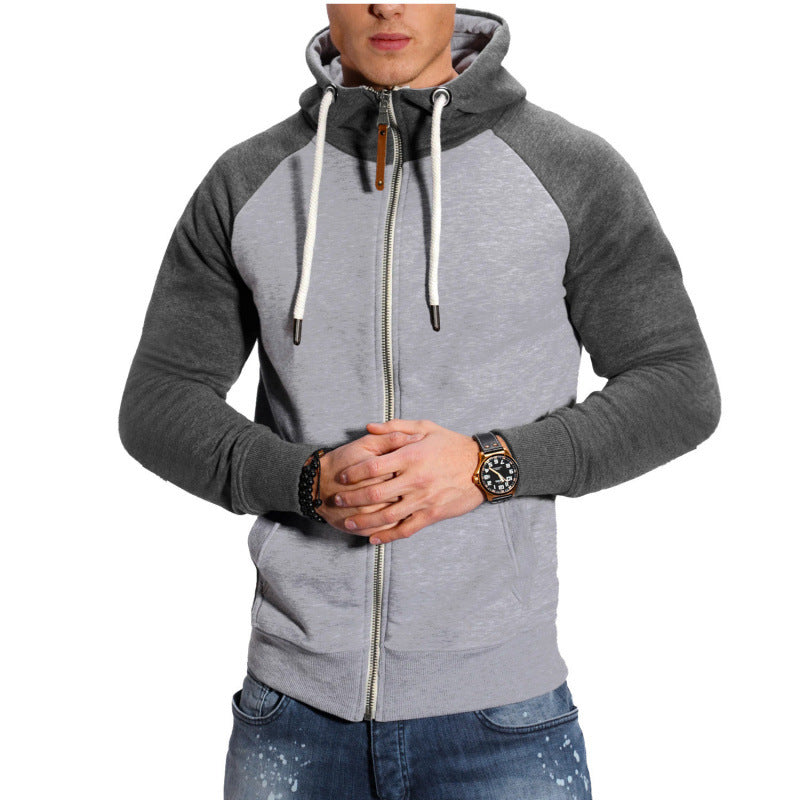 Colorblock Casual Cardigan Pullover für Herren