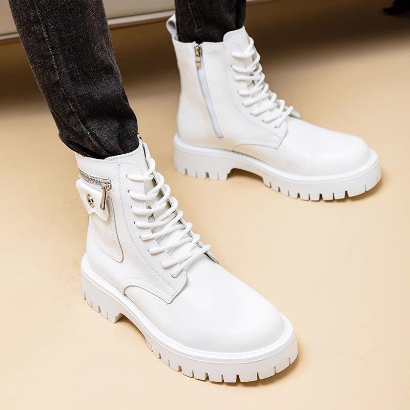 Herren Leder - Stiefel High-Top Leder