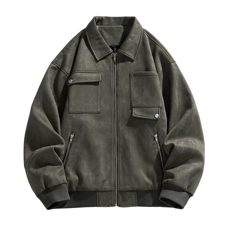 Herren-Reversjacke Lässige Oberbekleidung