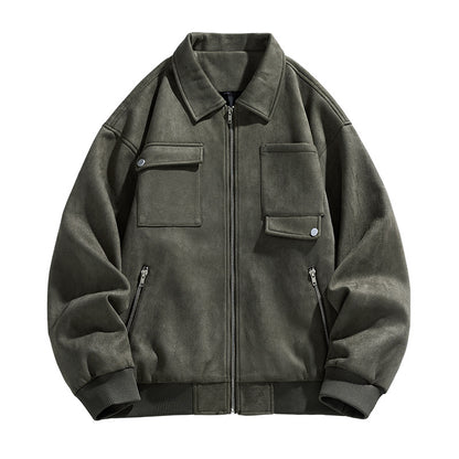 Herren-Reversjacke Lässige Oberbekleidung