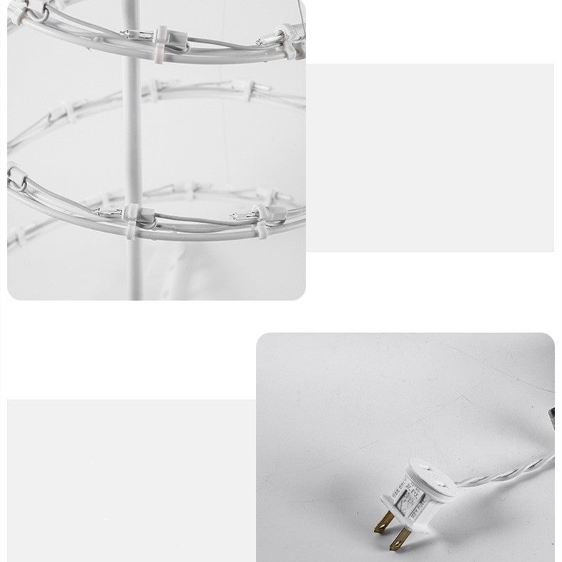 Weihnachtsspirale Baum Innen- Und Außendekorationsleuchten