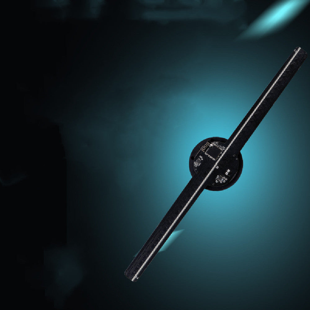 Verbesserte nackte Augen 3D holografische Werbemaschine-Lüfter-Bildschirm