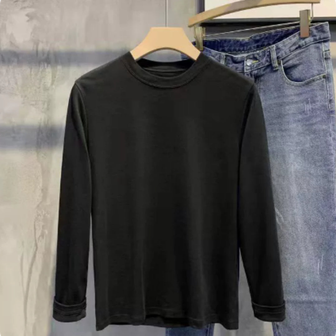 Lässiger Herren-Streifpullover