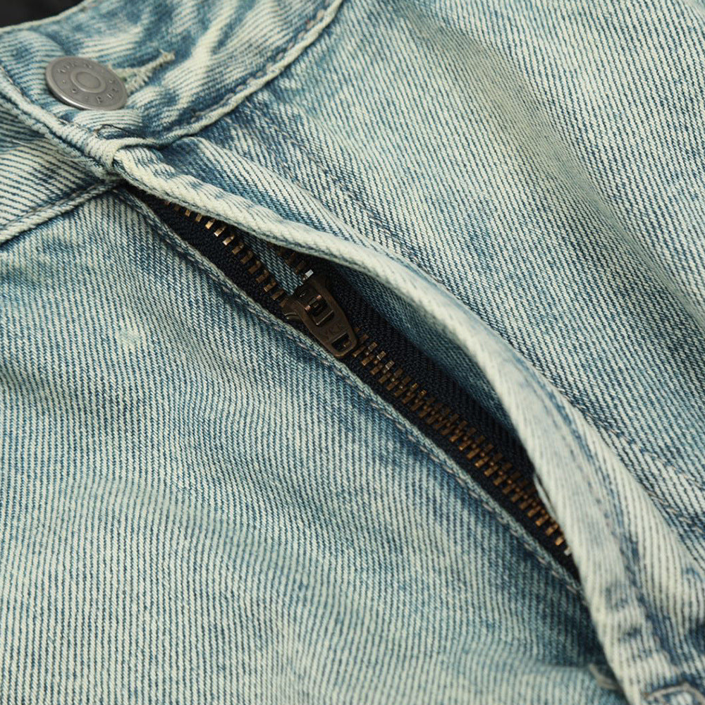 Amerikanische Retro gewaschene Jeans