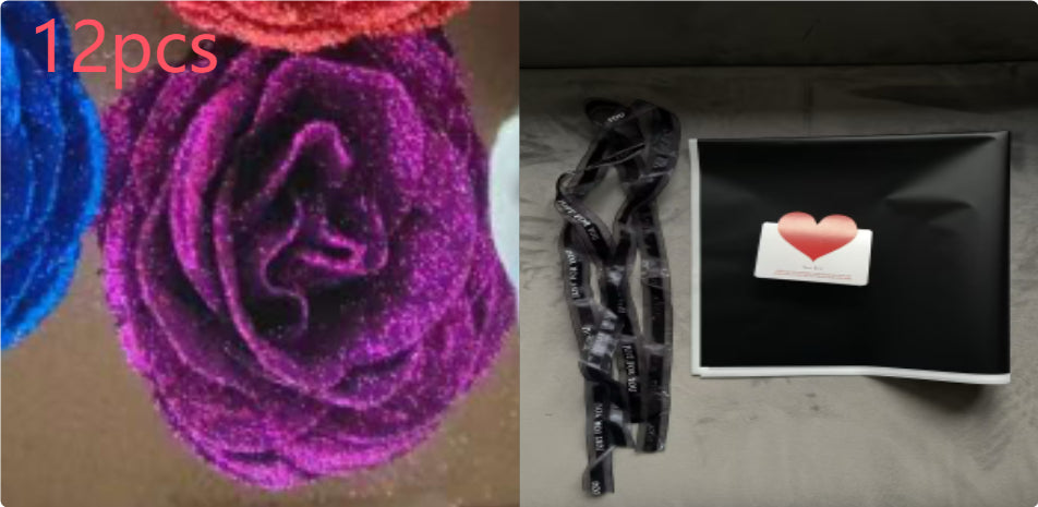 Personalisierte Valentinstag Brautstrauß