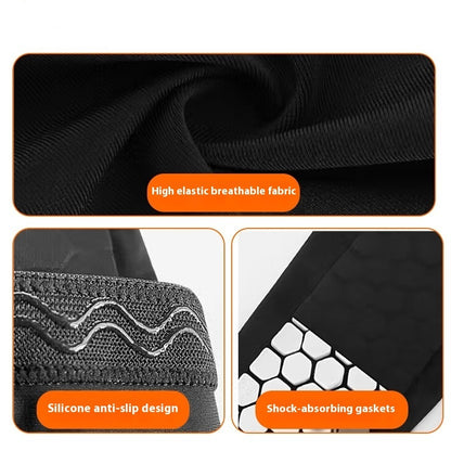 Waben-Schaft-Schutz-Fuß Socke Männer