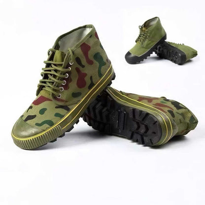 Rutschfeste und geruchsfreie Schuhe im Freien