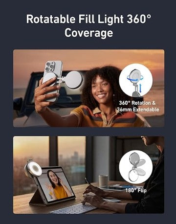 TELESIN - Magnetisches Selfie-Ringlicht