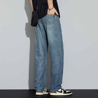 Cool-Feeling Eis Seidenjeans Für Männer