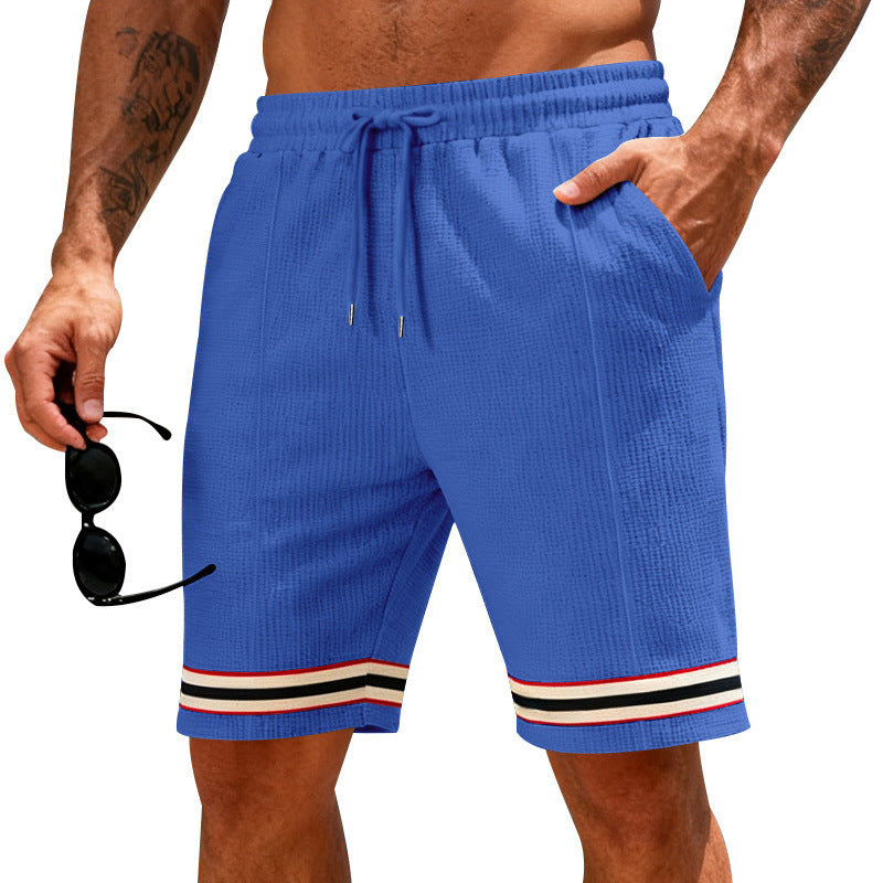 Herren-Shorts aus Waffel-Gewebe