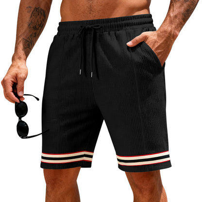 Herren-Shorts aus Waffel-Gewebe