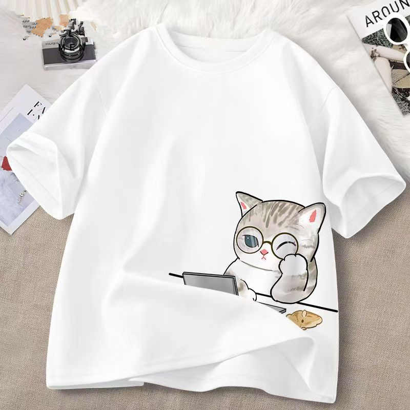 Personalisierte Sommer Unterwäsche T-Shirt Cute Style