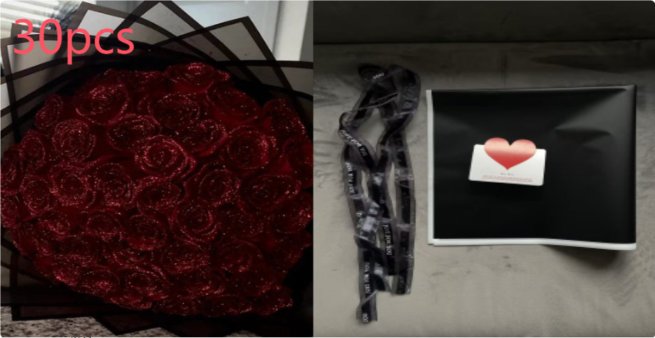 Personalisierte Valentinstag Brautstrauß