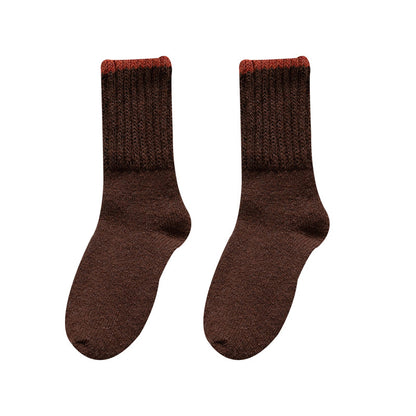 Winter New Thickened Women's Terry Tube Socks