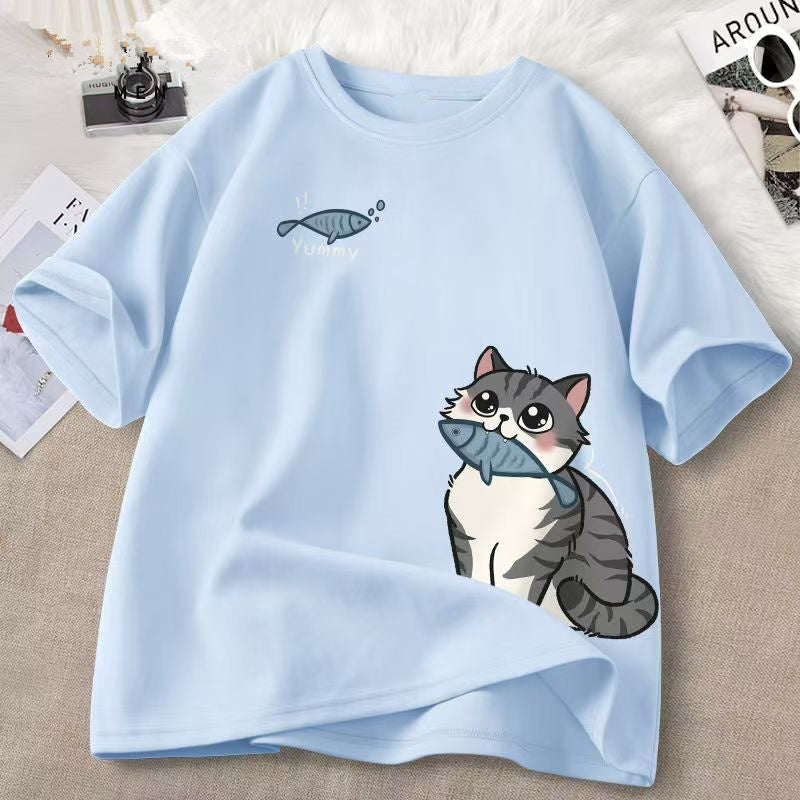 Personalisierte Sommer Unterwäsche T-Shirt Cute Style