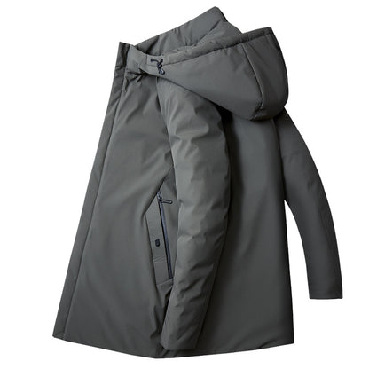 Winter Thickened And Insulated Cotton Coat For Middle-aged And Elderly Dads