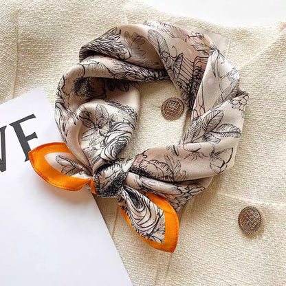 High-end Ladies' Small Square Handkerchief