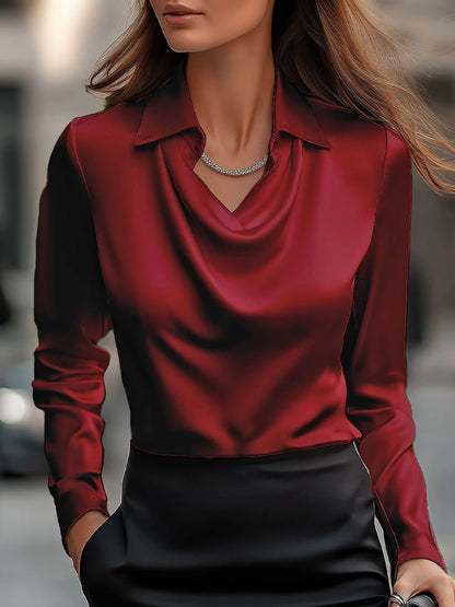 Moderne Casual Business Bluse