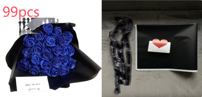 Personalisierte Valentinstag Brautstrauß