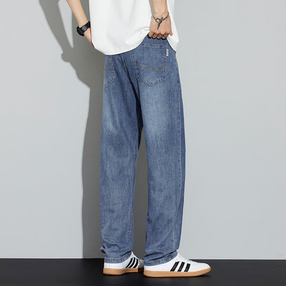 Cool-Feeling Eis Seidenjeans Für Männer