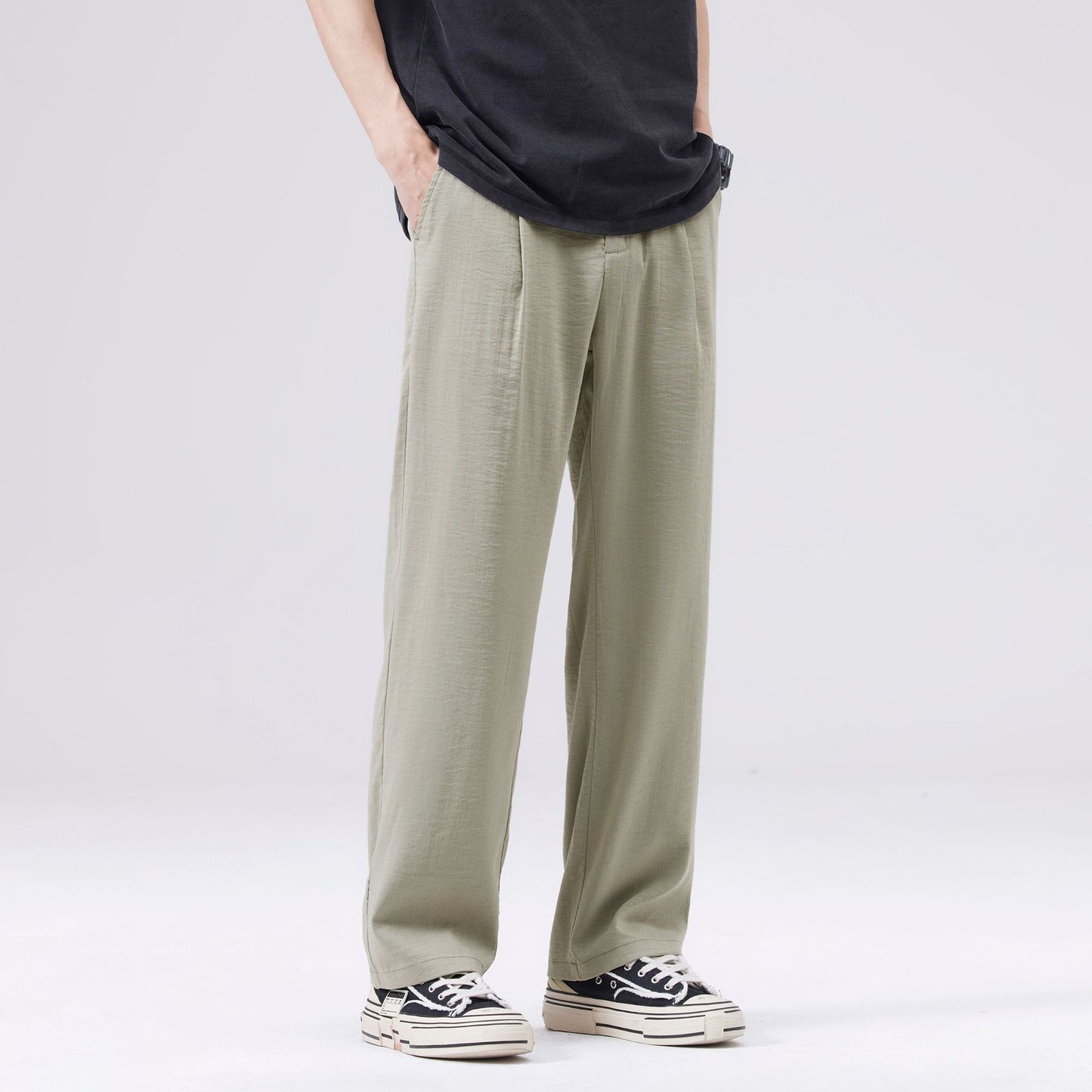 Herren-Version Wide Leg Casual Hose
