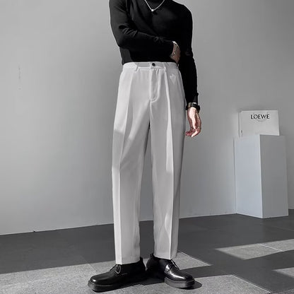 Stilvolle Herren-Anzughose mit Relaxed Fit