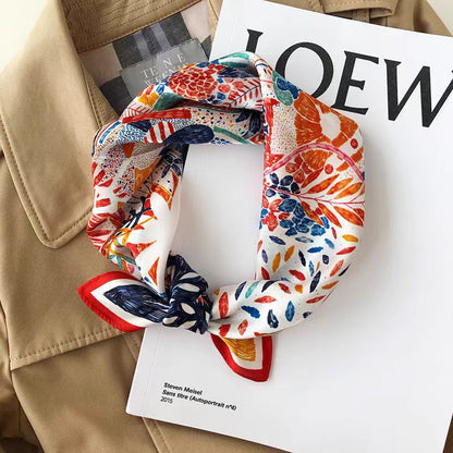 High-end Ladies' Small Square Handkerchief