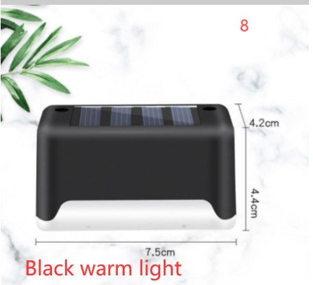 Wasserdichte LED-Solarzaun-Lampe