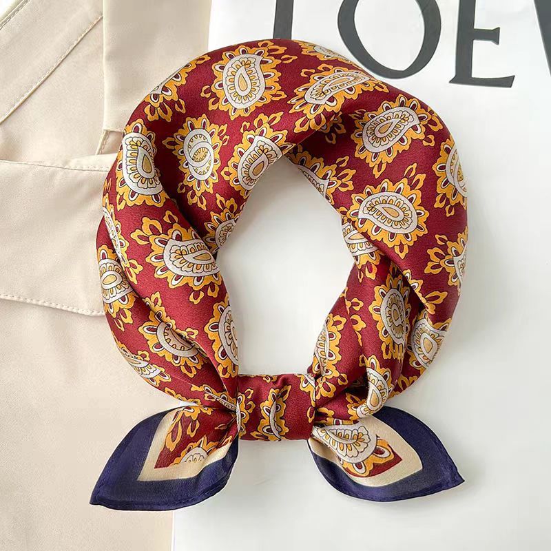 High-end Ladies' Small Square Handkerchief