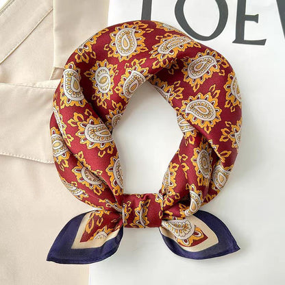 High-end Ladies' Small Square Handkerchief