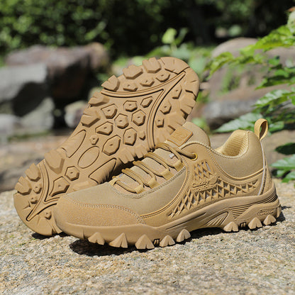 Casual Fashion Outdoor Mountaineering Non-slip Platform Hiking Men's Shoes