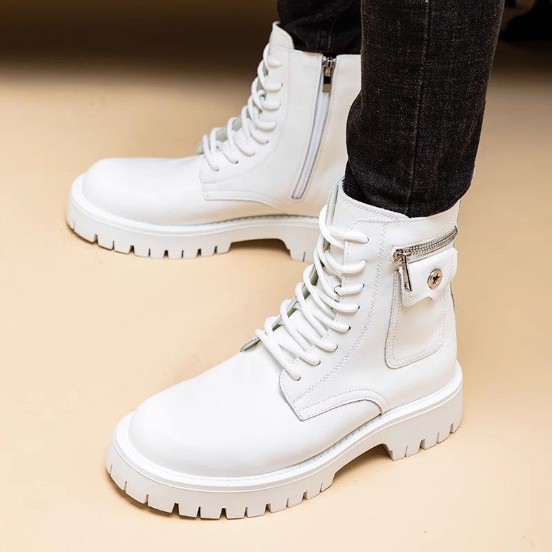 Herren Leder - Stiefel High-Top Leder